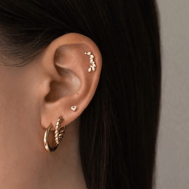 Bella Rope Everluxe Hoops Gold - Smoothie London - 18k Gold - plated Stainless Steel