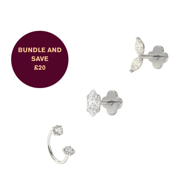BUNDLE 04 SILVER - Smoothie London - PureTone Titanium Silver