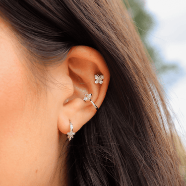 Celestia ear cuff silver - Smoothie London - Sterling Silver