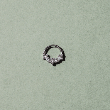 Circe Daith Clicker Silver - Smoothie London - Titanium