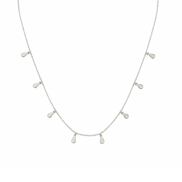🎁 Dewdrop Midi Chain Silver (100% off) - Smoothie London - PureTone™ Waterproof Silver