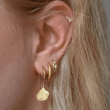 Golden hour hoops - Smoothie London - Stainless Steel