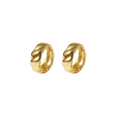Helena Huggies Gold - Smoothie London - 18k Gold - plated Sterling Silver