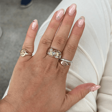 Kaleidescope Ring Gold - Smoothie London - PureTone™ Waterproof Gold