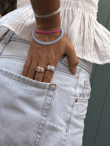 Kaleidescope Ring Silver - Smoothie London - PureTone™ Waterproof Silver