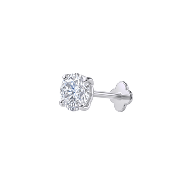 Large Zircon Flatback Silver - Smoothie London - Titanium