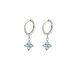 Lucky Charm Baby Blue/Silver - Smoothie London - Sterling Silver