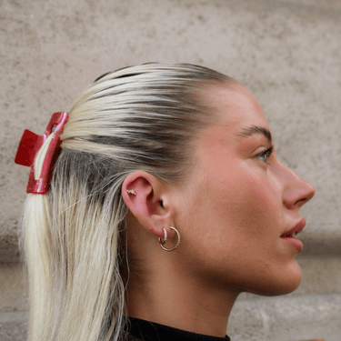 Mia Diamante Everluxe hoops - Smoothie London - 18k Gold - plated Stainless Steel