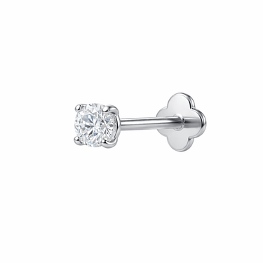 Midi Solitaire flatback Silver - Smoothie London - Titanium