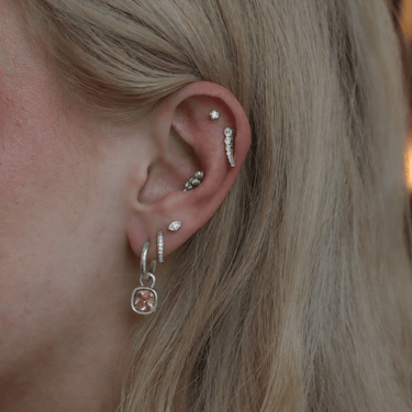 Nightcap flatback Silver - Smoothie London - PureTone Titanium Silver