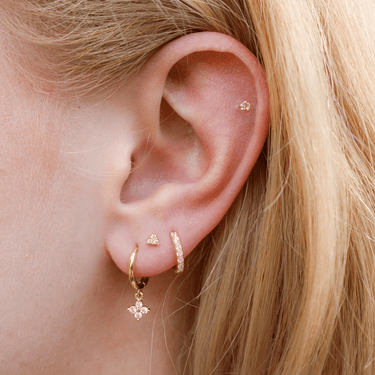 Pink Daily Set in Gold - Smoothie London - Smoothie London