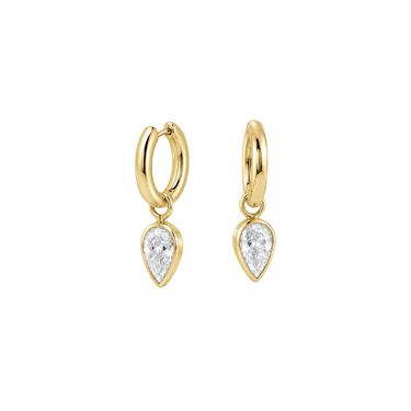 Pippa huggies Clear/Gold - Smoothie London - PureTone™ Waterproof Gold