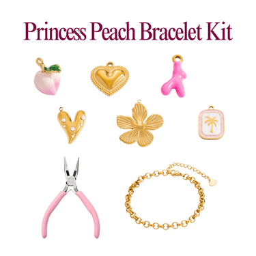 Princess Peach Bracelet Kit - Smoothie London - Smoothie London