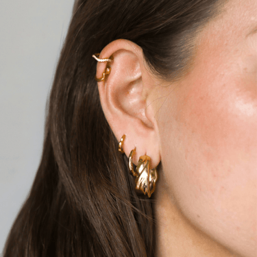 Ripple Clicker Gold - Smoothie London - Gold-plated Titanium