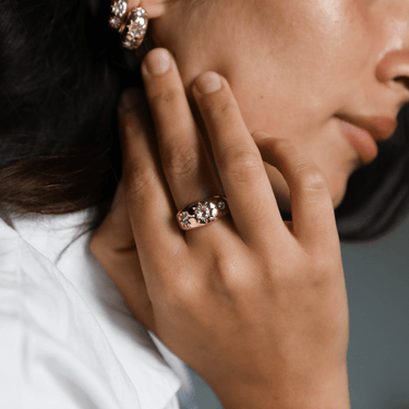 Selene Ring Gold - Smoothie London - PureTone™ Waterproof Gold