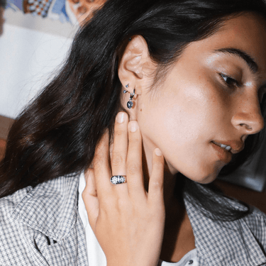 Selene Ring Silver - Smoothie London - PureTone™ Waterproof Silver