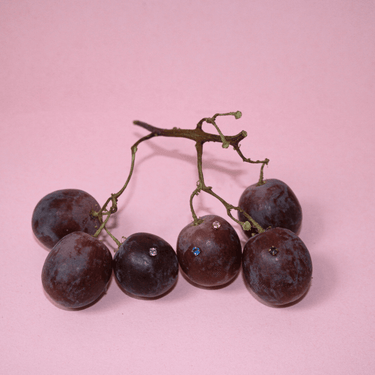 Solitaire flatback blue/silver - Smoothie London - Titanium