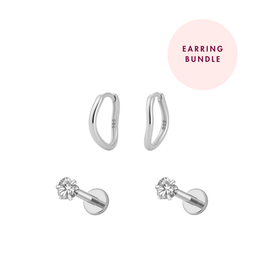 The Basics Stack in Silver - Smoothie London - bundle & save