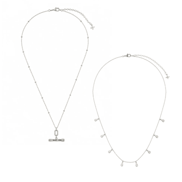 The Necklace Bundle Silver - Smoothie London - PureTone™ Waterproof Silver