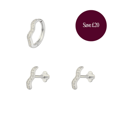 Tidal Bundle Silver - Smoothie London - Titanium