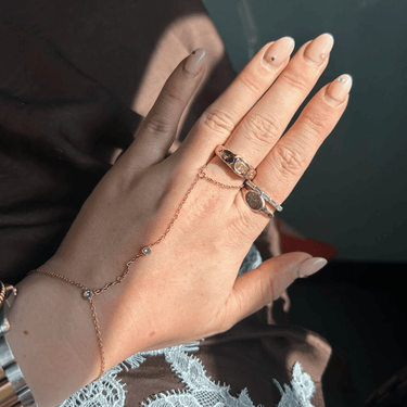 Treasure Ring Gold - Smoothie London - PureTone™ Waterproof Silver