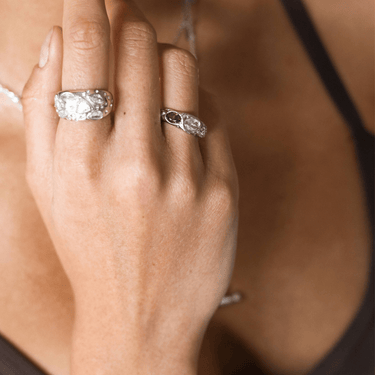 Treasure Ring Silver - Smoothie London - PureTone™ Waterproof Silver