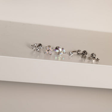 Gigi Rook Silver - Smoothie London - Titanium