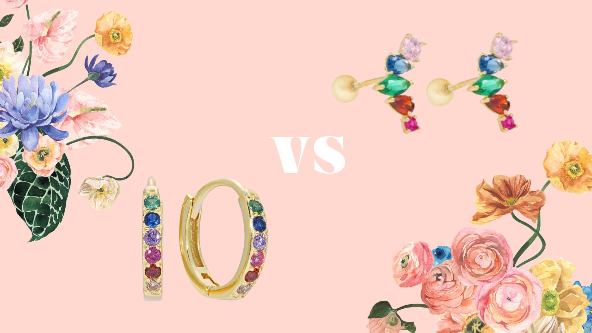 Studs vs huggie hoops | Which is best for your ear stack? - Smoothie London