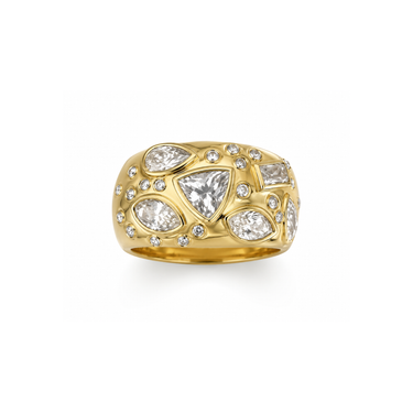 Kaleidescope Ring Gold