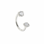 Roxi U hoop Bright Silver