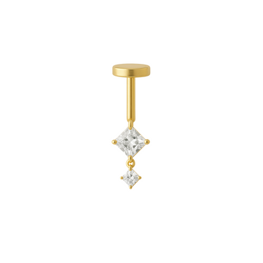Amy vertical helix Gold