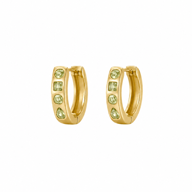 Zellige Hoops Olive Gold