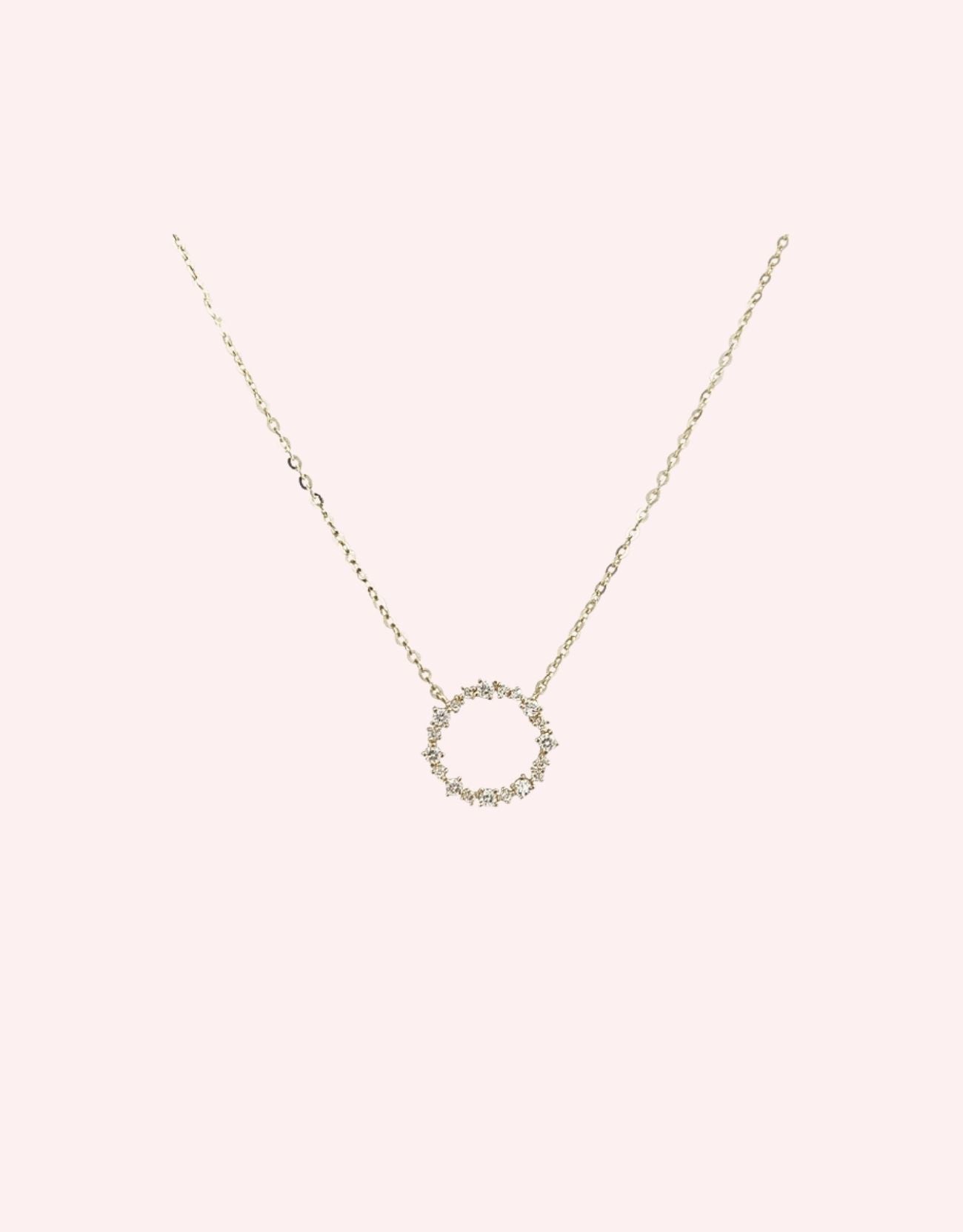 Arabella necklace gold - Smoothie London - Sterling Silver