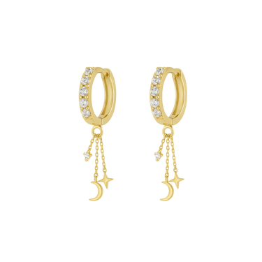 Aylin huggies Gold - Smoothie London - 18k Gold - plated Sterling Silver