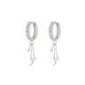 Aylin huggies Silver - Smoothie London - Sterling Silver