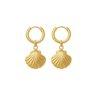 Calas shell hoops - Smoothie London - Stainless Steel