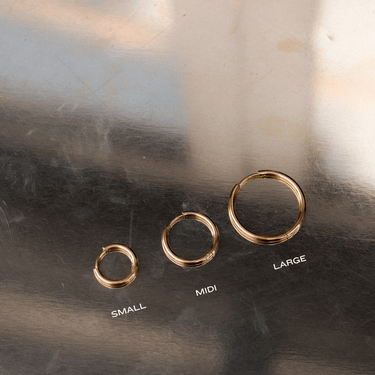 Capsule Everluxe Hoops - Smoothie London - 18k Gold - plated Stainless Steel