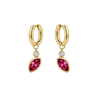 Clarence Hoops Ruby Gold - Smoothie London - PureTone™ Waterproof Gold