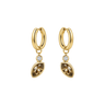 Clarence Hoops Smoke Gold - Smoothie London - PureTone™ Waterproof Gold