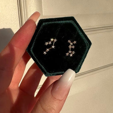 Cosmic Zodiac stud - Smoothie London - Stainless Steel