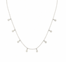 Dewdrop Midi Chain Silver - Smoothie London - PureTone™ Waterproof Silver