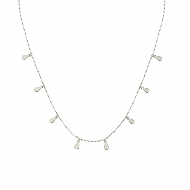 Dewdrop Midi Chain Silver - Smoothie London - PureTone™ Waterproof Silver