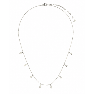 Dewdrop Midi Chain Silver - Smoothie London - PureTone™ Waterproof Silver