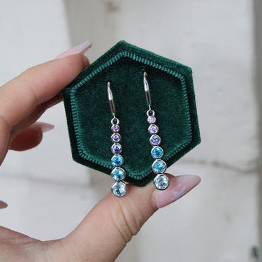 Droplet huggies silver - Smoothie London - Sterling Silver