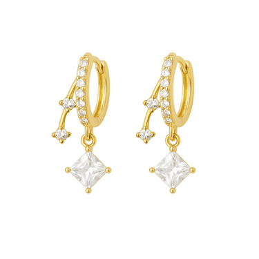 Eclipsa Illusion Huggies Gold - Smoothie London - 18k Gold - plated Sterling Silver