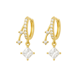 Eclipsa Illusion Huggies Gold - Smoothie London - 18k Gold - plated Sterling Silver