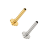 Flatback Stud Replacement Post - Smoothie London - Titanium