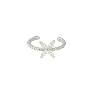 Forget - Me - Not cuff silver - Smoothie London - Sterling Silver
