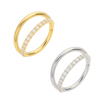 FREE GIFT Illusion Clickers - Smoothie London - Gold - plated Titanium