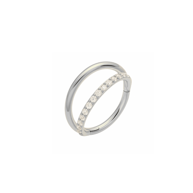 Illusion Clicker Silver - Smoothie London - Titanium